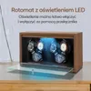Olvy Uhrenbeweger für 6 Uhren, LED-Beleuchtung, Watchwinder Produktbild-Vorschau 9
