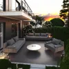 Gartenmöbel set Bahama Dunkelgrau 6 Personen Gartenlounge Produktbild-Vorschau 2