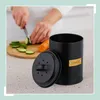 Poubelle de cuisine Relaxdays, 2,5 l, petite poubelle, avec Voir les images du produit 3