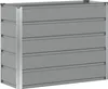 vidaXL Fioriera grigio chiaro 100 x 40 x 75 cm in acciaio Anteprima dell’immagine prodotto 1