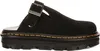 A black Dr. Martens shoe is shown from the side against a white background. Produktbild-Vorschau
