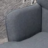 HOMCOM Schaukelstuhl Schwingsessel mit Hocker Relaxsessel Produktbild-Vorschau 9
