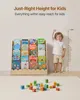 VEVOR Montessori Bücherregal 5-stöckiges Kinderbücherregal Produktbild-Vorschau 5