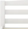 vidaXL Letto in legno massiccio di pino bianco 160x200 cm Anteprima dell’immagine prodotto 6