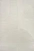 Wohnzimmer Teppich Eliora Japandi Creme, Modernes Design, Produktbild-Vorschau 2