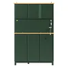 Premium Küchenschrank Buffetschrank Landhaus, 104x40x180cm Produktbild-Vorschau 15