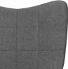 vidaXL Fotel Relax ciemnoszary materiał Podgląd zdjęcia produktu 5
