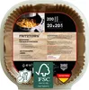 FRITZTOWN® Air Fryer Papier – 200 Stück, 20x20 cm Produktbild-Vorschau 1