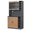 Flieks Cuisine Armoires hautes Buffet de cuisine avec LED, Voir les images du produit 10