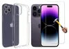 2in1 Schutz-Set kompatibel mit iphone 14 Pro Max Silikon Produktbild-Vorschau 1