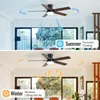 AIORBER 42 Zoll Deckenventilator mit Licht LED dimmbar Produktbild-Vorschau 6