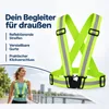 Warnweste Reflektorweste – Verstellbare Sicherheitsweste Produktbild-Vorschau 8