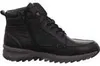 A black leather hiking boot is shown against a white background. Anteprima dell’immagine prodotto