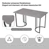 Essgruppe (5-tlg),Esstisch mit 4 Stühlen Set, Moderner Produktbild-Vorschau 15