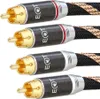 RCA Cinch Kabel Stecker auf RCA Cinch Stecker Audio Hifi Produktbild-Vorschau 2