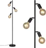 Briloner stojací lampa E27 3 světla kabelový spínač stojací Náhled obrázku produktu 6