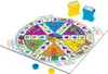 A Trivial Pursuit board game is laid out on a white surface, with colorful game pieces and card holders visible. Anteprima dell’immagine prodotto