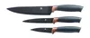 Three knives of different sizes are arranged vertically against a white background. Produktbild-Vorschau