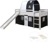Homestyle4u Kinder Hochbett 90x200 Kinderbett Pirat|mit Produktbild-Vorschau 18