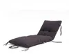 Coussin bain de soleil 185 x55cm Gris carbone Voir les images du produit 1
