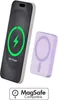 PB MagSafe 5000mAh Mini Magnet USB C 15W Violet Voir les images du produit 5