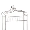vidaXL Zahradní lavička 122 cm železná antická hnědá Náhled obrázku produktu 3