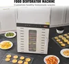 SucceBuy dehydrátor s 10 zásobníkmi, nerezová oceľ, 1000 W, Náhľad obrázku produktu 2
