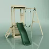 OutdoorToys Spielturm Lyon aus Holz in Dunkelgrün mit Produktbild-Vorschau 5