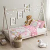Babybeddengoedset met roze kat, 2-delig, 100x135 cm, 100% Productafbeelding-voorbeeld 2
