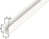 Alberts® U-Profil, Kunststoff, versch. Größen-2 m-Weiß-21 x Produktbild-Vorschau 1
