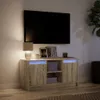vidaXL TV-Schrank mit LED-Beleuchtung Sonoma-Eiche Produktbild-Vorschau 5