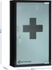 First Aid Only Medizinschrank Schwarz mit Glastür und 3 Produktbild-Vorschau 7