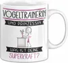 Vogeltrainerin Und Prinzessin Tasse Geschenk Für Eine Produktbild-Vorschau 1