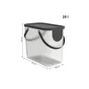 ROTHO Úložný koš Albula 25l 40x23,5x34cm průhledné víko Náhled obrázku produktu 5