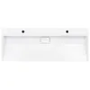 vidaXL Waschbecken 120 x 46 x 11 cm Mineralguss/Marmorguss Produktbild-Vorschau 6