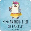 Mr. & Mrs. Panda Untersetzer für Gläser Pinguin Kokosnuss Produktbild-Vorschau 1