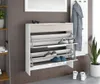 Schuhschrank Oliva 2 hängend Basic weiß cappuccino Produktbild-Vorschau 4