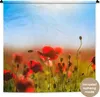 MuchoWow® Wandteppich Wandbehang Mohnblumen unter einem Produktbild-Vorschau 1