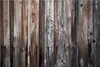 Wallario Poster - Alte Holzwand - Holzplanken in grau und Produktbild-Vorschau 1