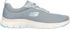 Skechers Flex Appeal 4.0 lacet sportif gris Voir les images du produit 16