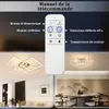 ZMH Plafonnier LED Salon 64CM Lampe de salon Moderne Voir les images du produit 3