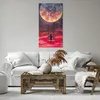 Bild auf Leinwand - Leinwandbild - Einteilig - Mond Produktbild-Vorschau 6