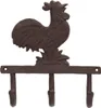 Gancio da parete Gallo in ghisa Anteprima dell’immagine prodotto 5