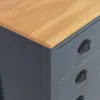 vidaXL Sideboard Hill Grau 79x40x80 cm Massivholz Kiefer Produktbild-Vorschau 6