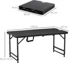 Outsunny Table de jardin rectangulaire camping pour 4 Voir les images du produit 5