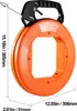 A product shot of a cable puller with dimensions indicated. Produktbild-Vorschau