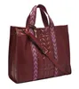 FOSSIL Shopper Schultertasche Carmen Tote Wine rot Produktbild-Vorschau 2