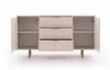 Komoda NUBIA NB-02 w Stylu LOFT 3 Szuflady 2 Drzwiczki Podgląd zdjęcia produktu 3