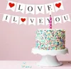 Girlanda baner i love you czerwone serce walentynki Podgląd zdjęcia produktu 8