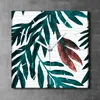 Coloray Uhr auf Leinwand 30x30 cm Wand Uhr Dekoration Produktbild-Vorschau 2